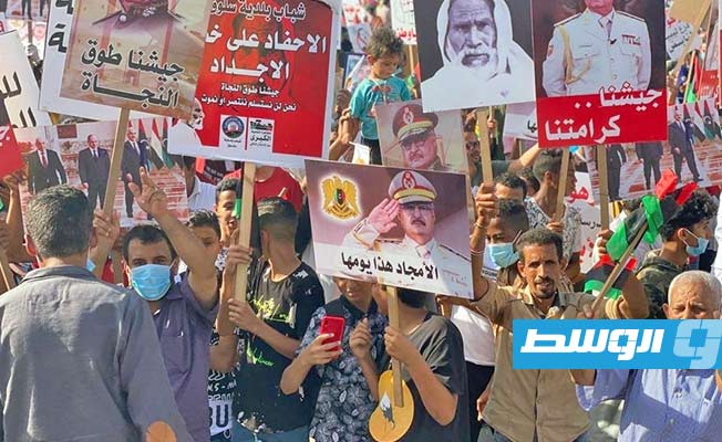 فيديو.. مظاهرات ببنغازي ضد التدخل التركي في ليبيا