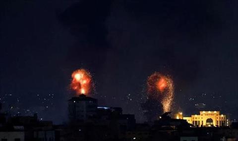 مقتل 9 فلسطينيين في قصف إسرائيلي على غزة