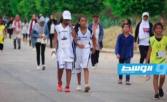 بالصور.. سباق المشي النسائي في نسخته الثانية ببنغازي