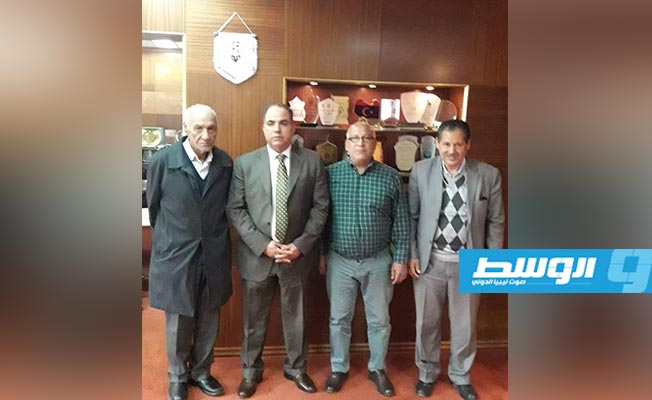 بشير القنطري يجتمع مع رئيس وأعضاء الجمعية الليبية للدراجات