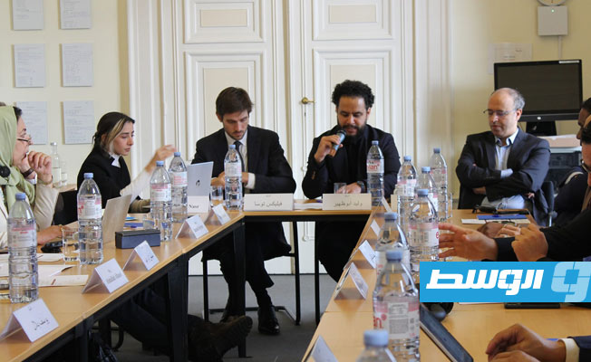 اللقاء التشاوري حول المصالحة الوطنية بمقر مركز الحوار الإنساني في جنيف، الإثنين 6 نوفمبر 2023. (المجلس الرئاسي)