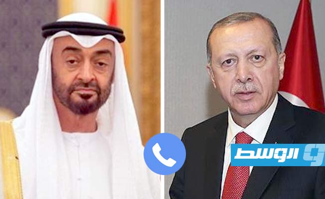 بن زايد وإردوغان يبحثان تعزيز العلاقات الثنائية بين الإمارات وتركيا