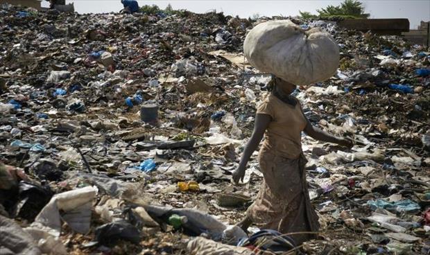 التلوث بالبلاستيك من المشاكل الكبيرة في أفريقيا