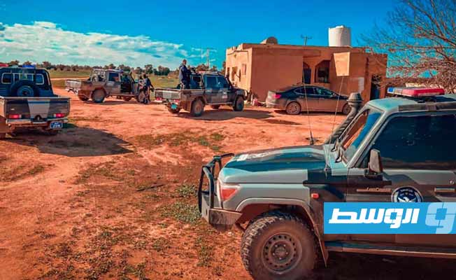 إخلاء قطعة أرض مملوكة للشركة الليبية للتنمية والاستثمار القابضة بمنطقة أبوسليم