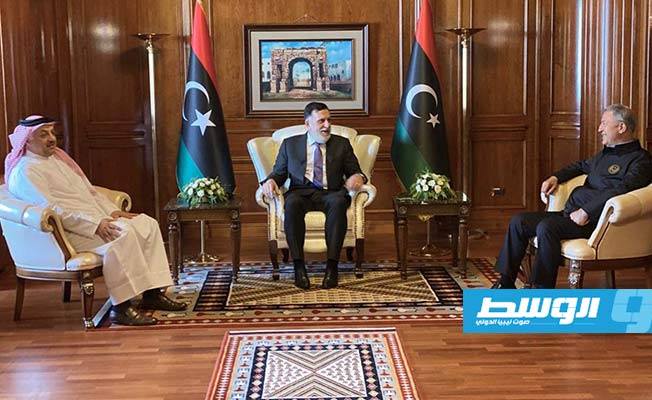 العطية: اللقاءات في طرابلس تناولت الحفاظ على وحدة ليبيا والتوصل لحل سياسي