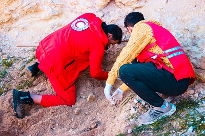 Red Crescent recovers two unidentified bodies in Derna