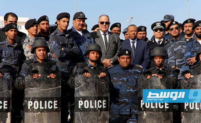 الثني وبوشناف يفتتحان مقر الإدارة العامة للأمن المركزي في بنغازي