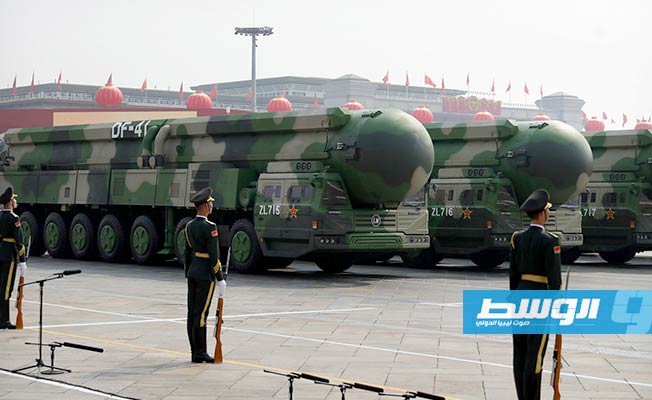 الصين تستعرض في ذكرى تأسيسها بصاروخ نووي قادر على الوصول لواشنطن (فيديو)