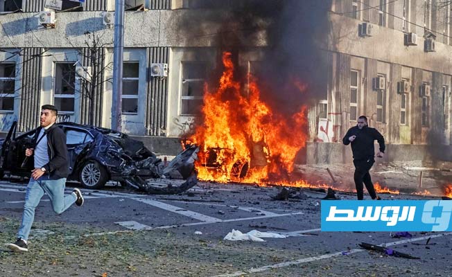 مقتل شخص واحد على الأقل في قصف ليلي استهدف العاصمة الأوكرانية كييف