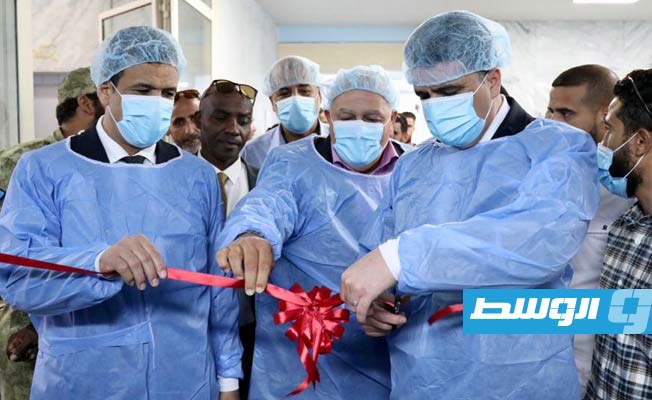 افتتاح أقسام طبية بالمركز الوطني لجراحة القلب في تاجوراء