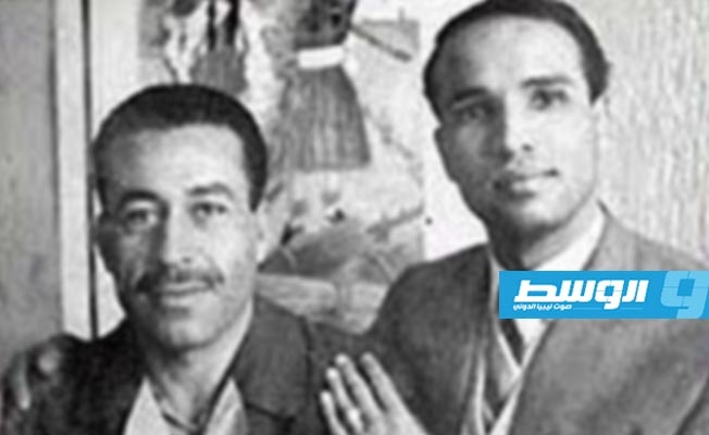المطرب محمد نجم والشاعر عبد السلام قادربوه