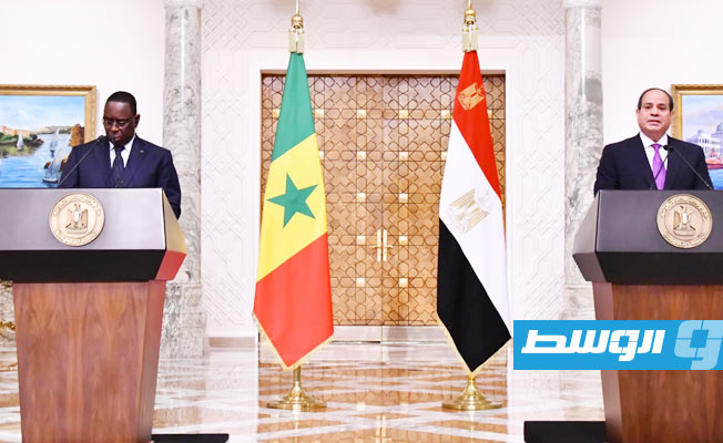 السيسي يستعرض مع رئيس السنغال التحضيرات للقمة الأفريقية المرتقبة