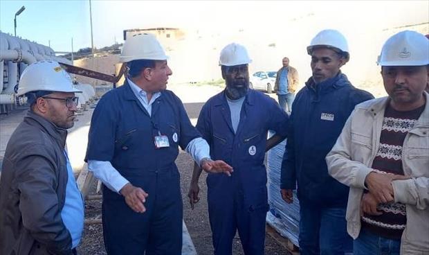 السيطرة على حريق في مصنع اليوريا الثاني التابع لشركة الأسمدة الليبية