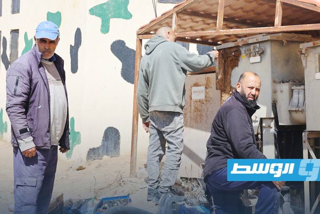 Zuwara Municipality apologizes to residents for traffic congestion caused rainwater accumulation