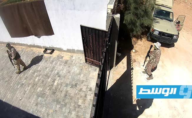 444th Combat Brigade raids safe houses used by kidnapping and smuggling gangs in Bani Walid