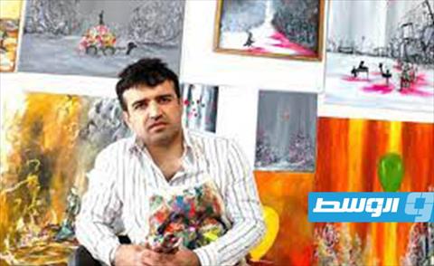 الفنان التشكيلي السوري خالد حسين