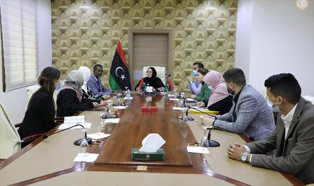 «يونيسف» تبحث آلية عمل المنظمة داخل ليبيا خلال لقاء وزيرة الدولة لشؤون المرأة