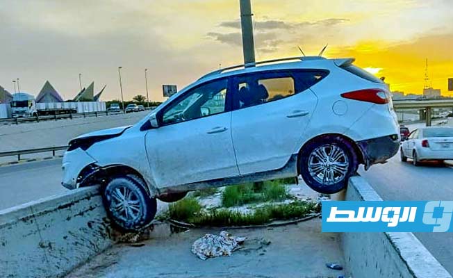 حادث مروري مروع بطريق الشط في طرابلس (صور)