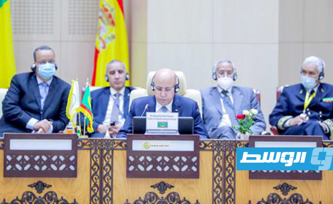 رئيس موريتانيا يطالب بوضع حل أزمة ليبيا ضمن أولويات «ائتلاف الساحل»