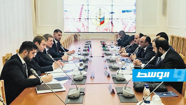 «اقتصاد الوفاق» توقع مذكرة تفاهم مع وزارة التنمية الروسية لجذب الاستثمارات إلى ليبيا