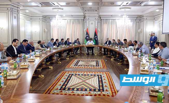Dabaiba holds meeting on Tajoura infrastructure projects