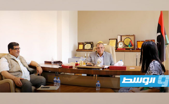 القطراني يؤكد دعم حكومة الوحدة عمل برنامج الأغذية العالمي في ليبيا