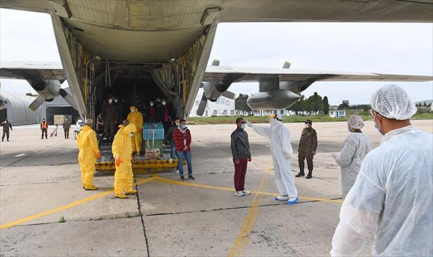 عسكريون تونسيون يعودون إلى بلادهم من بؤرة تفشي «كورونا» في إيطاليا