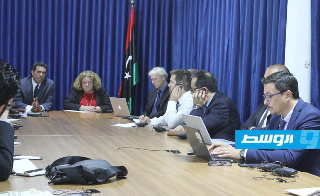 اجتماع لتنسيق المساعدات للعملية الانتخابية بمقر البعثة الأممية في طرابلس