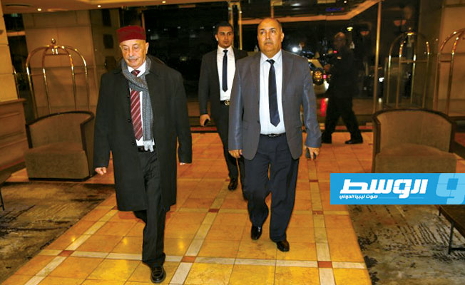 عقيلة صالح يصل جوهانسبرج للمشاركة في مؤتمر رؤساء برلمانات أفريقيا