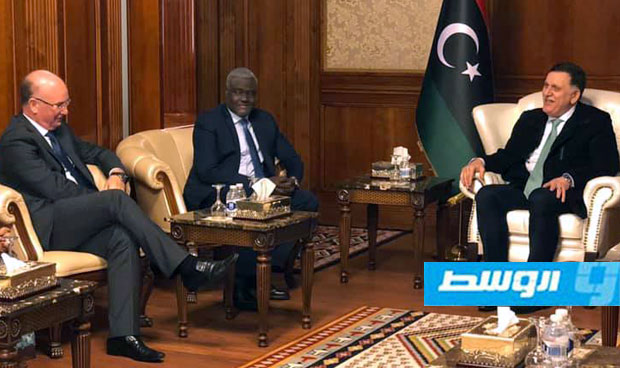 مفوضية الاتحاد الأفريقي تعرض مقترحًا لمؤتمر المصالحة الليبية على السراج