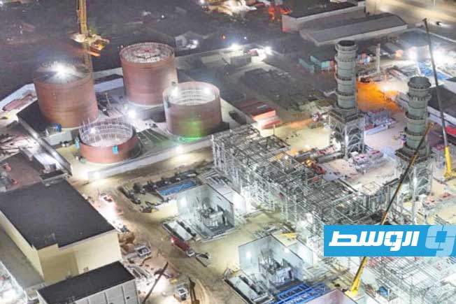 GECOL: New 1,320-megawatt South Tripoli gas-fired power plant project nearing completion