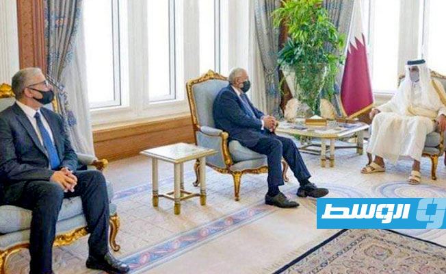أمير قطر: نتمنى استمرار وقف إطلاق النار في ليبيا