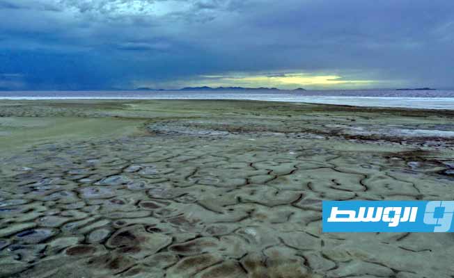 البحيرة المالحة الكبرى بيوتا الأميركية في أدنى مستوياتها بسبب الجفاف