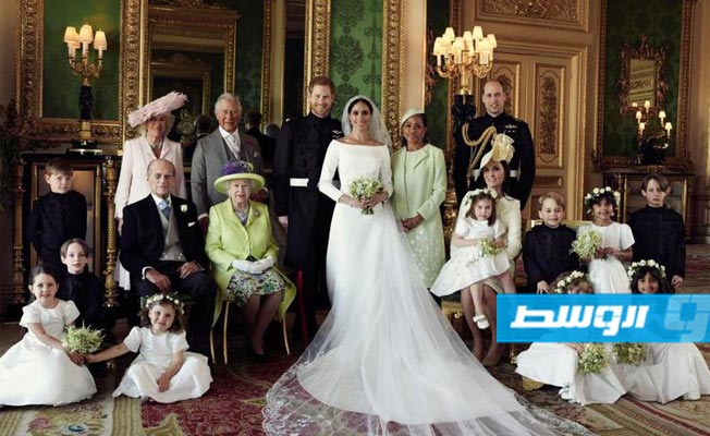 شاهد الصور الرسمية للزفاف الملكي