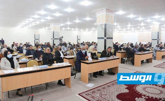 جلسة مجلس النواب في طبرق، الإثنين 24 يناير 2022. (المركز الإعلامي لرئيس مجلس النواب)