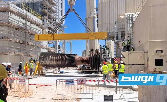 GECOL: First gas unit at Tobruk power station undergoing emergency maintenance