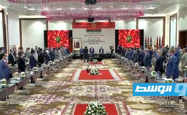 وفد مغربي يشارك في جلسة «توحيد البرلمان» بغدامس