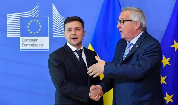 الرئيس الأوكراني يطلب مساعدة الإتحاد الأوروبي لإنهاء الحرب في بلاده
