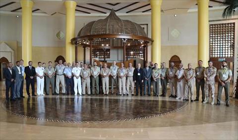 الاجتماع الأول للجنتي التعاون العسكري الليبية والإيطالية في طرابلس، يومي 7 و8 يونيو 2023. (وزارة الدفاع الليبية)