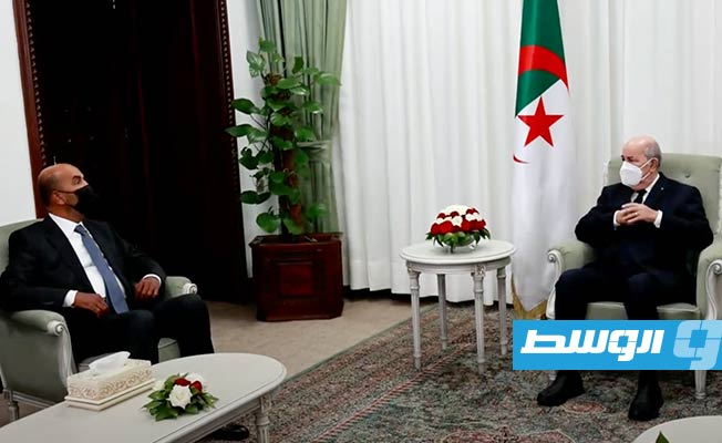 الكوني يطلع الرئيس الجزائري على مجريات زياراته إلى دول جوار جنوب ليبيا