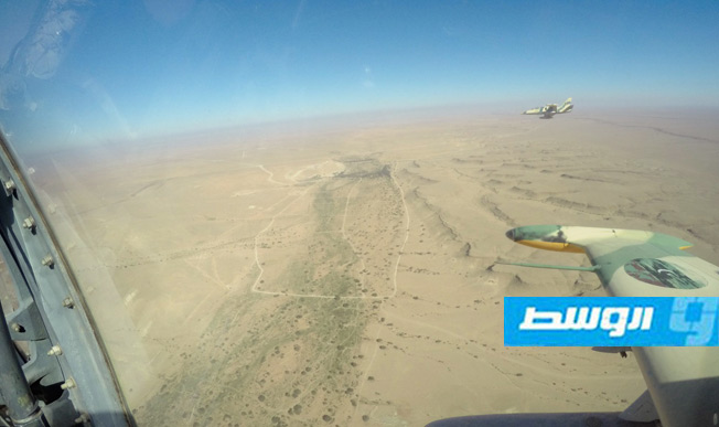 مصدر عسكري: طيران الكلية الجوية بمصراتة ينفذ طلعات استطلاع فوق سرت