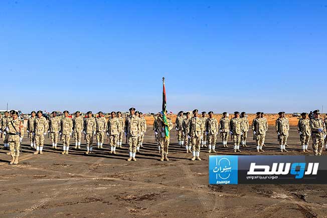 جانب من التدريبات العسكرية لقوات «القيادة العامة»، الخميس 14 مارس 2024 (شعبة الإعلام الحربي)