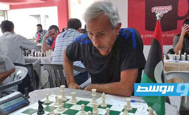 40 لاعبًا في شطرنجبة سلطان ببنغازي