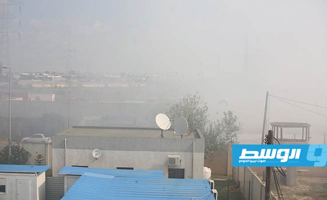 توقف محطة كهرباء جنوب طرابلس عن العمل بسبب حرق القمامة