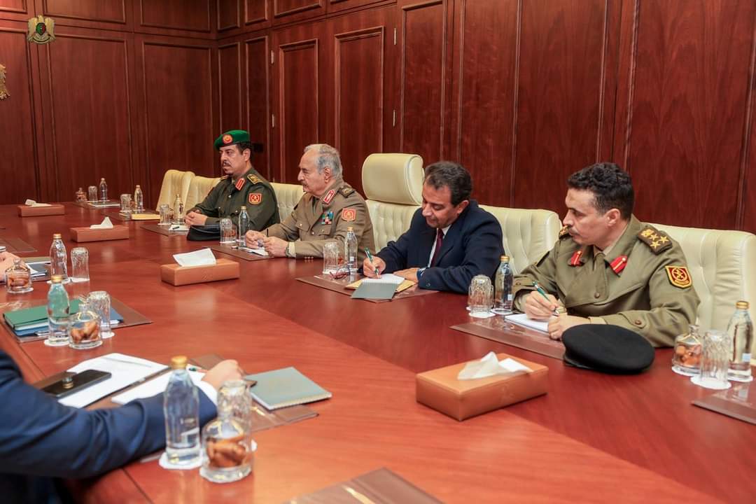 US delegation visits Benghazi, holds discussions on advancing Libyan political process towards elections with Marshal Haftar