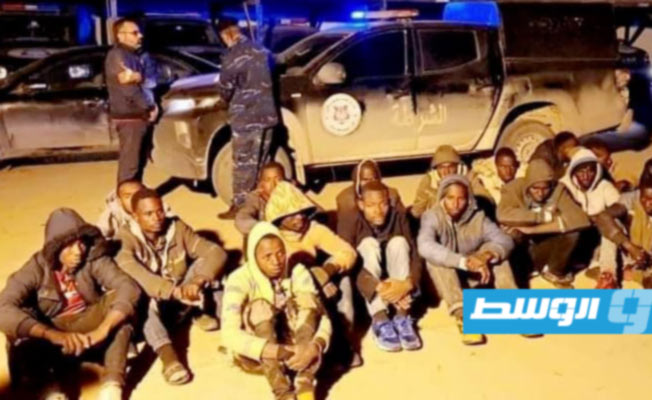 ضبط شاحنة تحمل 25 مهاجرا غير شرعي في أسبيعة