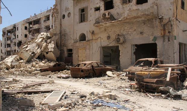 الحكومة الموقتة تصرف 20 مليون دينار لنقل مخلفات المباني المتضررة من الحرب ببنغازي