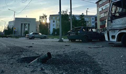 5 جرحى في قصف على منطقة روسية محاذية لأوكرانيا