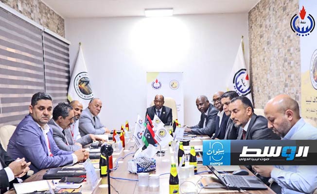 مؤسسة النفط تناقش النشاط الاستكشافي لشركة زلاّف ليبيا