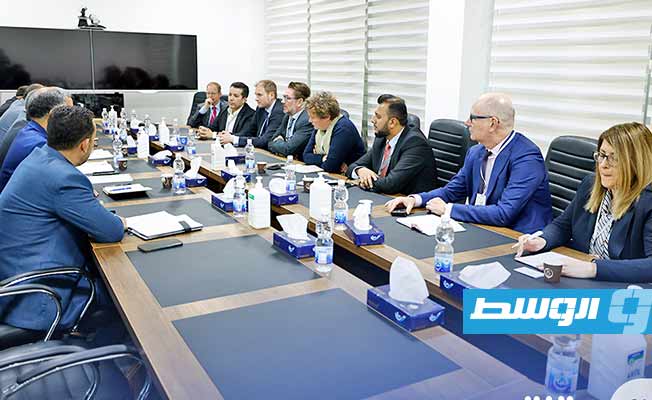Libya's National Oil Corp. discusses cooperation with Arab-German Chamber of Commerce and Industry